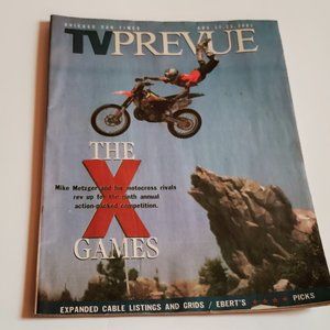 Chicago Sun Times TV Prevue Aug. 17-23, 2003 THE X GAMES